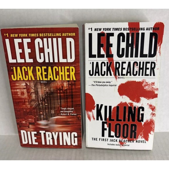 Die Trying & Killing Floor ( Jack Reacher) Paperbacks By Lee Child - Good - Picture 1 of 9